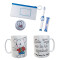 Mug Souris bleu plastique 350 ml - miniature