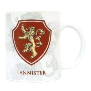 Mug Lannister - Game of Thrones - blanc