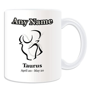 Mug Taureau noir personnalisé