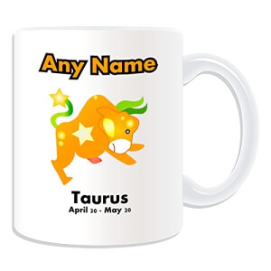 Mug Taureau blanc personnalisé