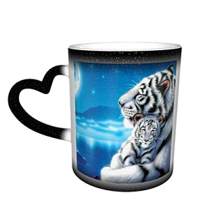 Mug Tigre blanc céramique