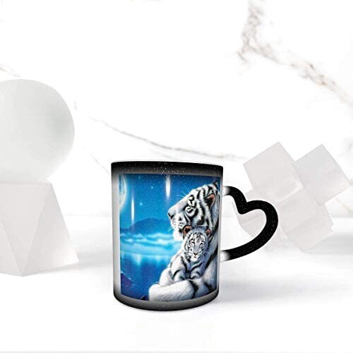 Mug Tigre blanc céramique variant 4 