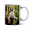 Mug Tigre blanc céramique - miniature