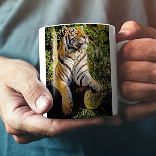 Mug Tigre blanc céramique variant 0 