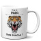 Mug Tigre céramique personnalisé 320 ml - miniature