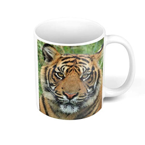 Mug Tigre blanc céramique