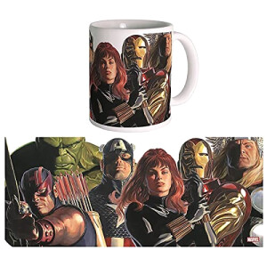 Mug Avengers blanc céramique 320 ml