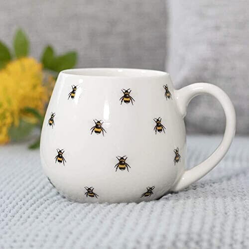 Mug Abeille blanc variant 1 