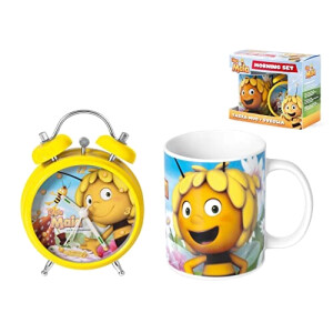 Mug Abeille multicolore porcelaine plastique