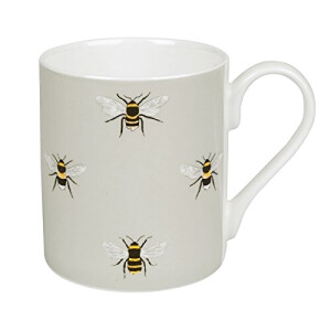 Mug Abeille gris porcelaine 425 ml