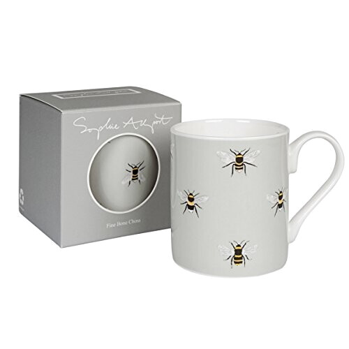 Mug Abeille gris porcelaine 425 ml variant 0 