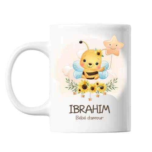 Mug Abeille blanc