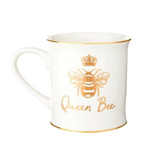 Mug Abeille blanc porcelaine 400 ml