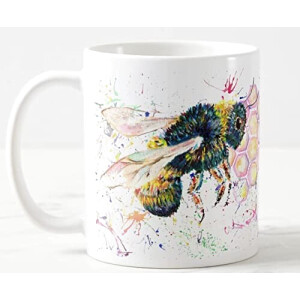 Mug Abeille couleurée céramique 325 ml