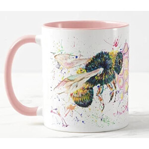 Mug Abeille couleurée céramique 325 ml