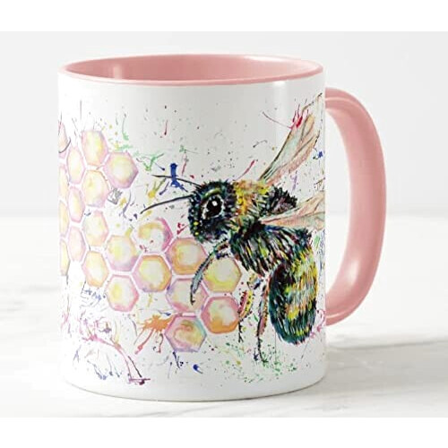 Mug Abeille couleurée céramique 325 ml variant 1 