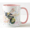 Mug Abeille couleurée céramique 325 ml - miniature variant 1