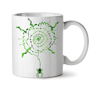 Mug Araignée blanc céramique