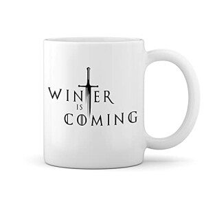 Mug Winter is Coming - Game of Thrones - blanc céramique