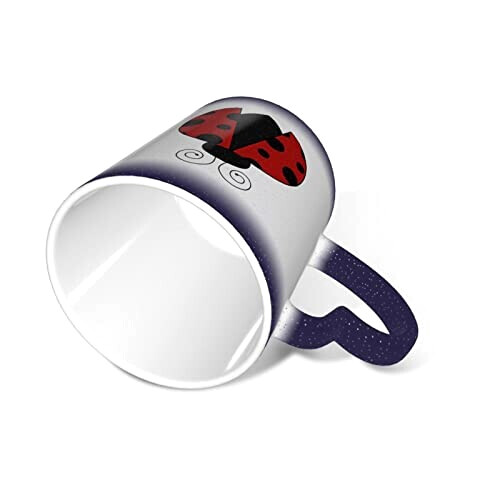 Mug Coccinelle rouge,noire,blanc céramique personnalisé variant 0 