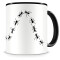 Mug Fourmi noir céramique - miniature variant 4