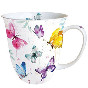 Mug Papillon blanc