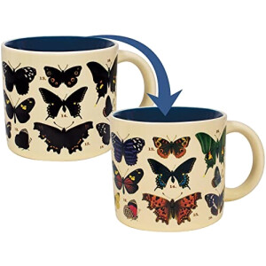 Mug Papillon couleurés céramique 414 ml