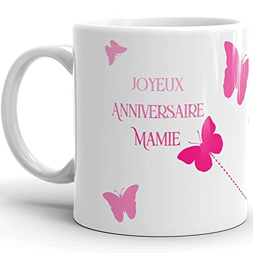 Mug Papillon blanc