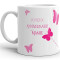 Mug Papillon blanc - miniature