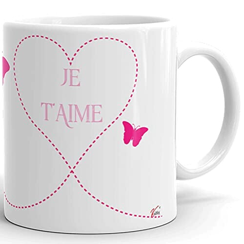 Mug Papillon blanc variant 0 