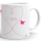 Mug Papillon blanc - miniature variant 1