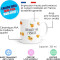 Mug Abricot air céramique 325 ml - miniature variant 1