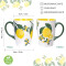 Mug Citron jaune-s céramique personnalisé - miniature variant 4