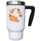 Mug Orange Fruit blanc plastique 480 ml - miniature