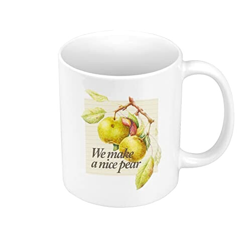 Mug Poire blanc céramique variant 3 