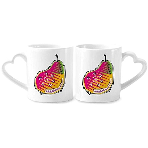 Mug Poire multicouleur céramique