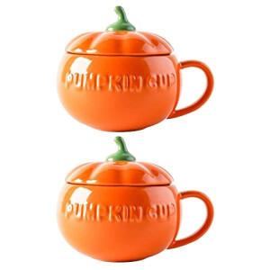 Mug Citrouille orange céramique