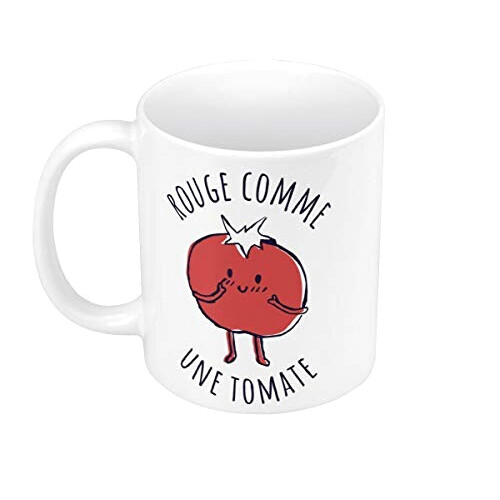 Mug Tomate rouge céramique