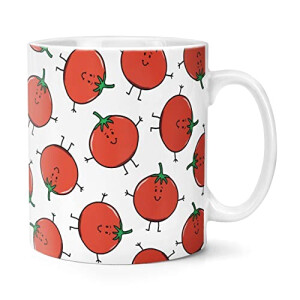 Mug Tomate blanc logo