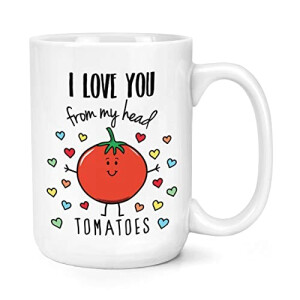 Mug Tomate blanc céramique logo