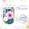 Mug Fleur multicolore-s isotherme personnalisé 350 ml - miniature variant 2