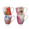 Mug Fleur couleuré céramique 300 ml - miniature