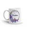 Mug Pensée - Fleur - jardin secret céramique personnalisé 320 ml - miniature variant 1