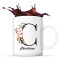 Mug Fleur blanc - miniature