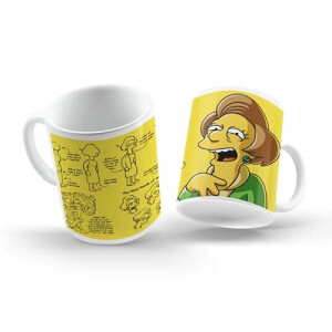 Mug Edna Krabappel - Simpsons - céramique 350 ml