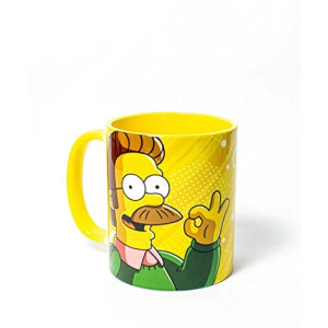 Mug Ned Flanders - Simpsons - blanc céramique