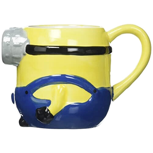 Mug Les minions multicolore céramique coffret cadeau 3D variant 1 