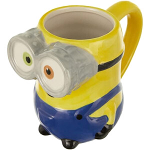 Mug Les minions multicolore céramique coffret cadeau 3D