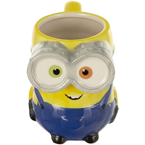 Mug Les minions multicolore céramique coffret cadeau 3D variant 2 