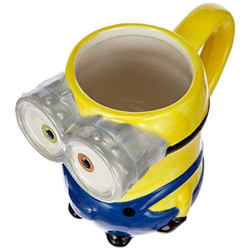 Mug Les minions multicolore céramique coffret cadeau 3D variant 3 